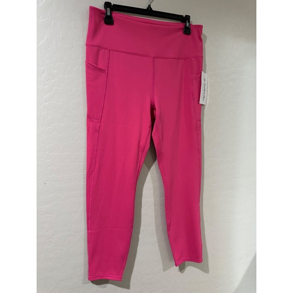 Isabella Activewear Seamless High-Waist Legging Amore Knit Size L NWT